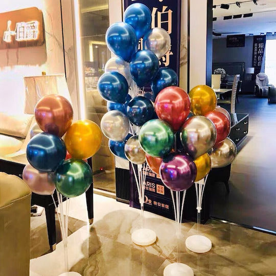 Balloon Stand Flippy Single Layer 19 Balloons 160 Cm Transparent