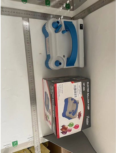 Electric Balloon Inflator Pump Flippy Two Outlets 220V 700W Power Party Accessories Blue-Grey