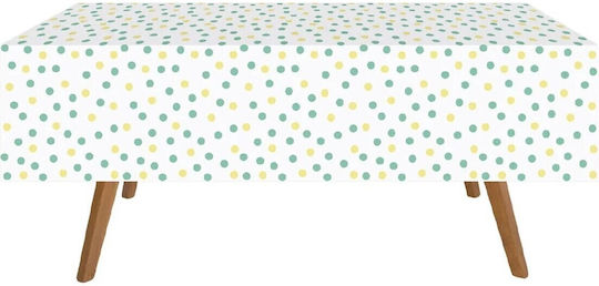 Rectangular Tablecloth Flippy Happy Birthday Collection 137 X 274 Cm Pe Plastic Waterproof Multicolour