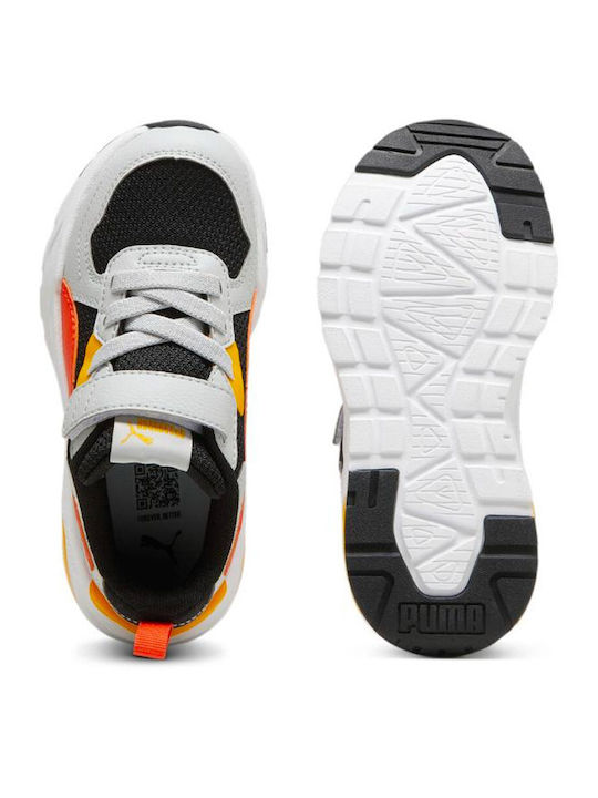 Trinity Lite Ac+ Ps Παιδικά Sneakers με Σκρατς Μαύρα