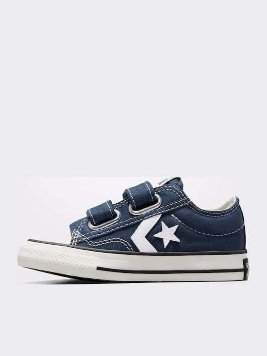 Star Παιδικά Sneakers με Σκρατς Navy Μπλε