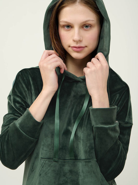 Vamp Winter Damen Pyjama-Set Green Teal