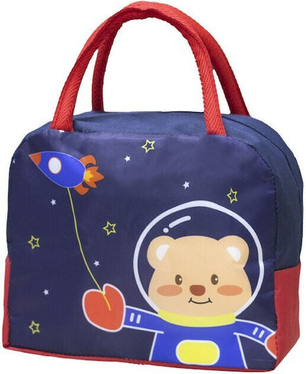 Schulische Isothermische Hand-Lunch-Tasche 2Es Blau 19 x 13 x 23cm