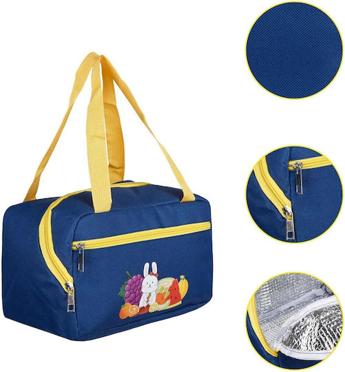 Schulische Isothermische Hand-Lunch-Tasche 6.4Es Blau 21 x 20 x 30cm