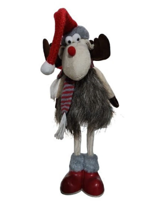 Weihnachtsfigur Rentier Kastanie