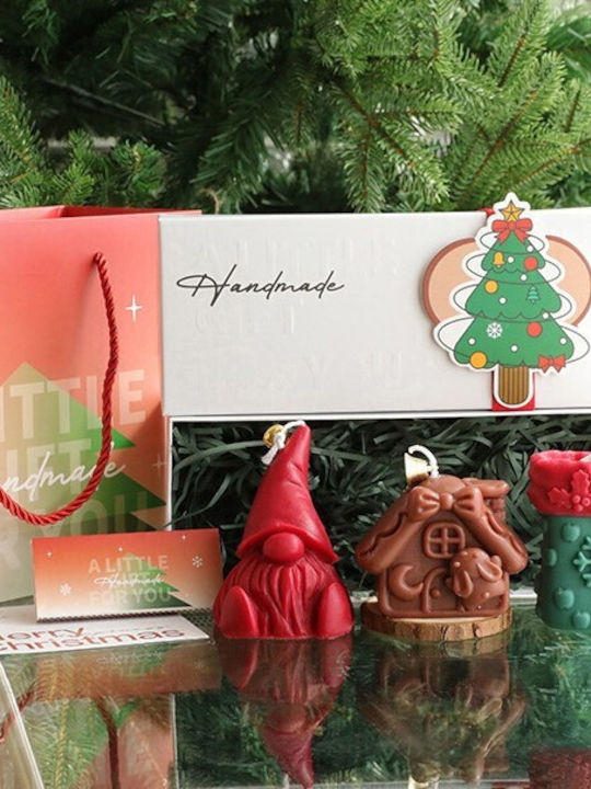 The translated Liquid template in German language: Weihnachtskerzen & Kerzenständer Kerze Weiß 22.5x9.5cm.