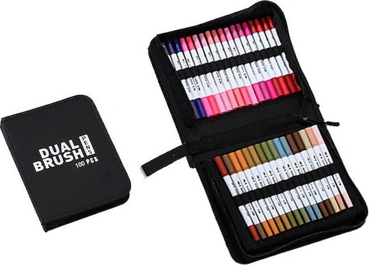 Μαρκαδόροι Σχεδίου Multicolor 0.5mm Σετ 100 χρώματα