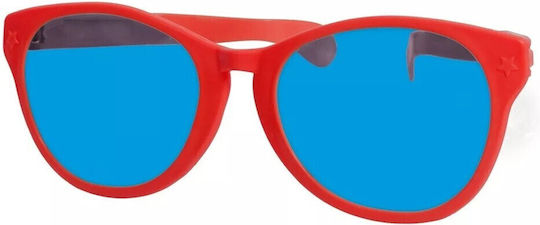De carnaval Ochelari Roșii pentru Halloween din Plastic 1buc