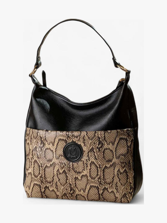 Damentasche Schultertasche Schwarz