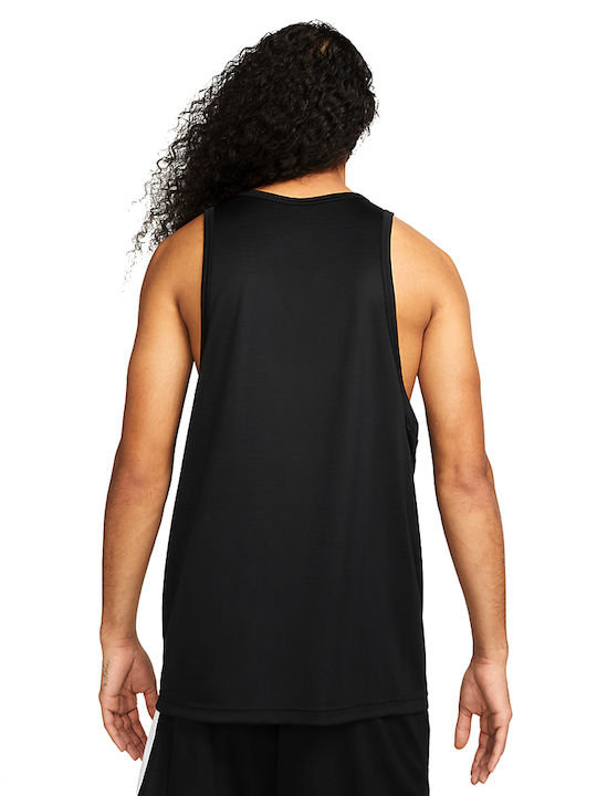Dri-FIT Crossover Dri-Fit Sportliches Kurzarmbluse Schwarz