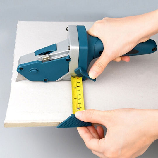 Unealtă Manuală Diy Flippy Cuțite Pentru Tăierea Hârtiei Măsură Încorporată Bandă Tăiere Gips Carton 23x7 Cm Albastru