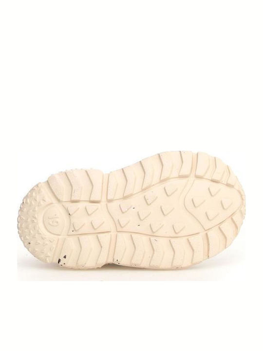 Kids Sneakers with Scratch Brown
