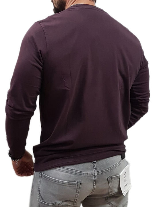 Athletic T-Shirt Burgundy
