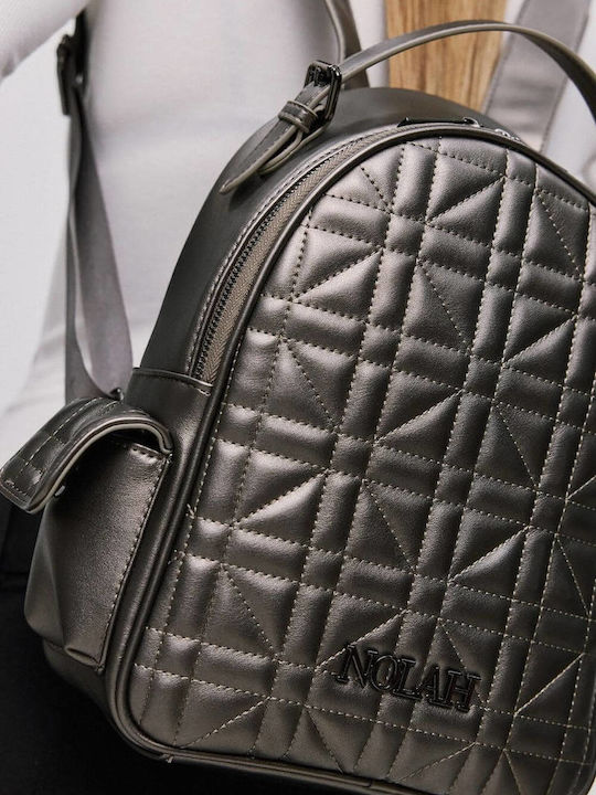Landon Damentasche Rucksack Silber