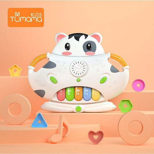 Tumama Kids Instrument Muzical cu Muzică, Lumină și Sunete pentru 3++ Luni