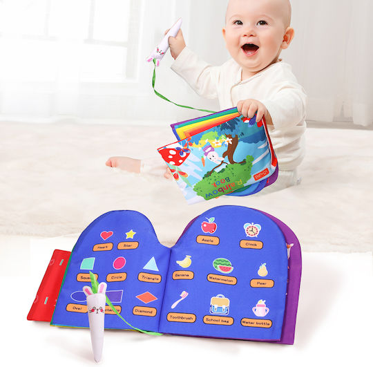Tumama Kids Activity Book made of Fabric for 3++ Months