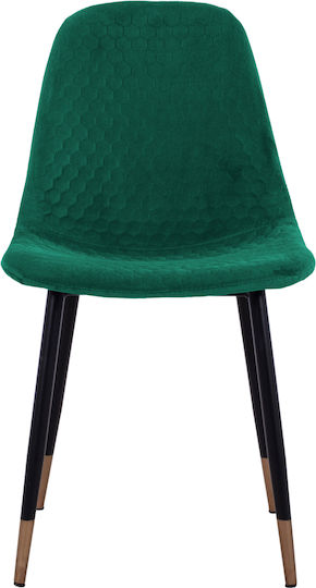 Lucille Столички Трапезария плюшени Зелени 4бр 45x56x81бр
