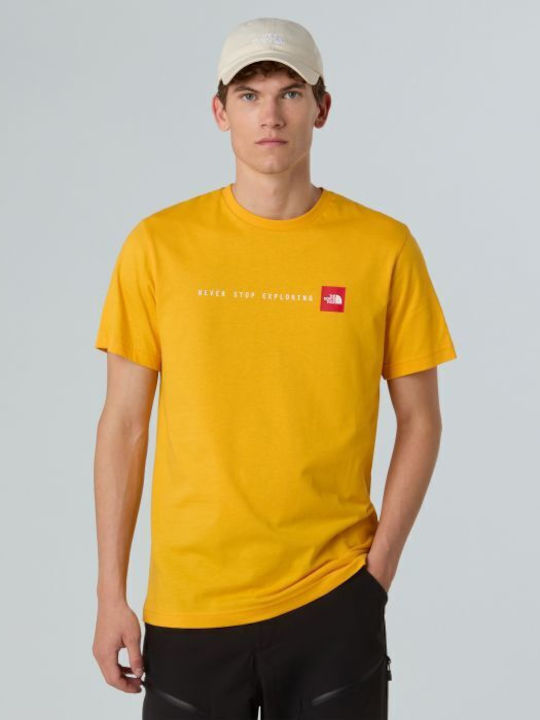 Never Stop Exploring T-shirt Orange