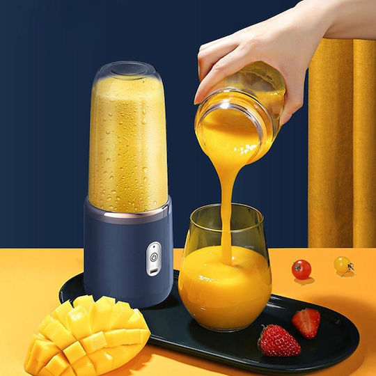 Blender with Plastic Jug 350 ml Blue Q-L350