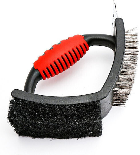 Frigăruie Grill Flippy 3 În 1 Cu Racletă Burete Frigăruie Din Oțel Inoxidabil 16 X 7 X 11 Cm