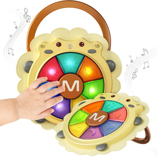 Tumama Kids Instrument Muzical cu Muzică, Lumină și Sunete pentru 12++ Luni