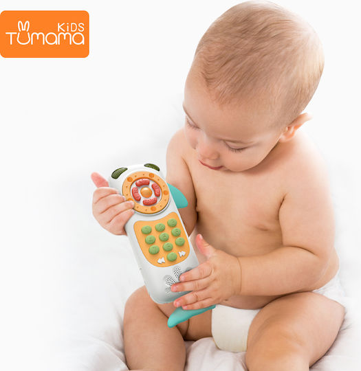 Tumama Kids Jucărie Telefon cu Muzică, Lumină și Sunete pentru 18++ Luni