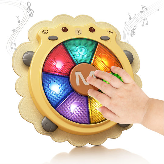 Tumama Kids Instrument Muzical cu Muzică, Lumină și Sunete pentru 12++ Luni