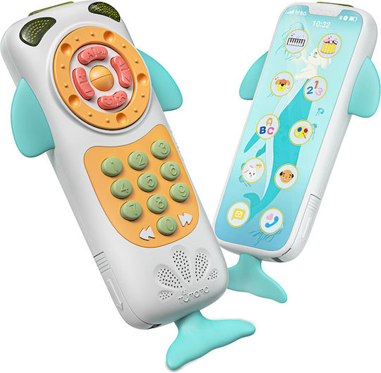 Tumama Kids Jucărie Telefon cu Muzică, Lumină și Sunete pentru 18++ Luni