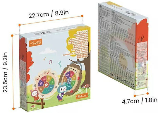 Tumama Kids Instrument Muzical cu Muzică, Lumină și Sunete pentru 12++ Luni
