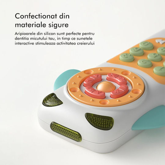 Tumama Kids Jucărie Telefon cu Muzică, Lumină și Sunete pentru 18++ Luni