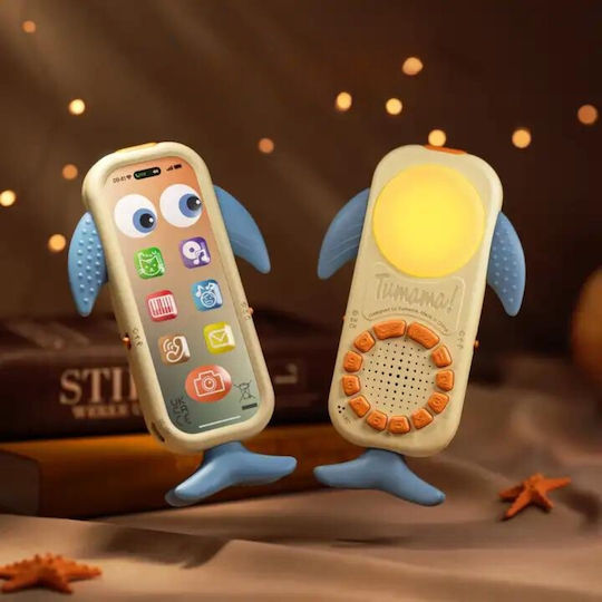 Tumama Kids Jucărie Telefon cu Muzică, Lumină și Sunete pentru 3++ Luni