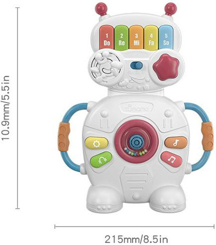Tumama Kids Instrument Muzical cu Muzică, Lumină și Sunete pentru 18++ Luni