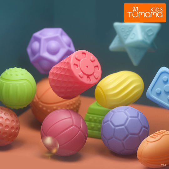 Tumama Kids Jucărie de Stivuire din Silicon cu Sunete pentru 3++ Luni