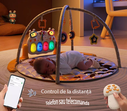 Tumama Kids Sală de Activități cu Muzică Violet pentru 0++ Luni (LxlxÎ) 43.5x28x17cm