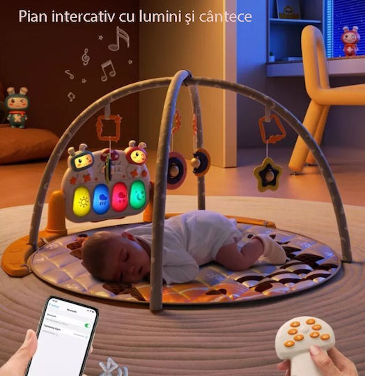 Tumama Kids Sală de Activități cu Muzică Violet pentru 0++ Luni (LxlxÎ) 43.5x28x17cm