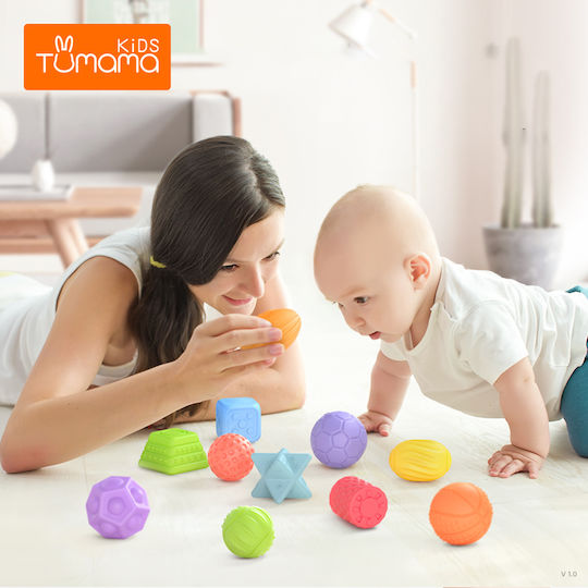 Tumama Kids Jucărie de Stivuire din Silicon cu Sunete pentru 3++ Luni