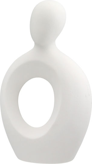 ArteLibre Set Figuri Decorative din Material Ceramic Împletit 11x11x11cm 2buc ArteLibre Set Figuri Decorative din Material Ceramic Împletit 11x11x11cm 2buc