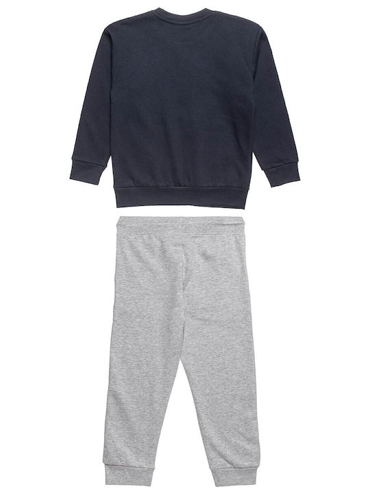 Kids Sweatpants Set Navy Blue 2pcs