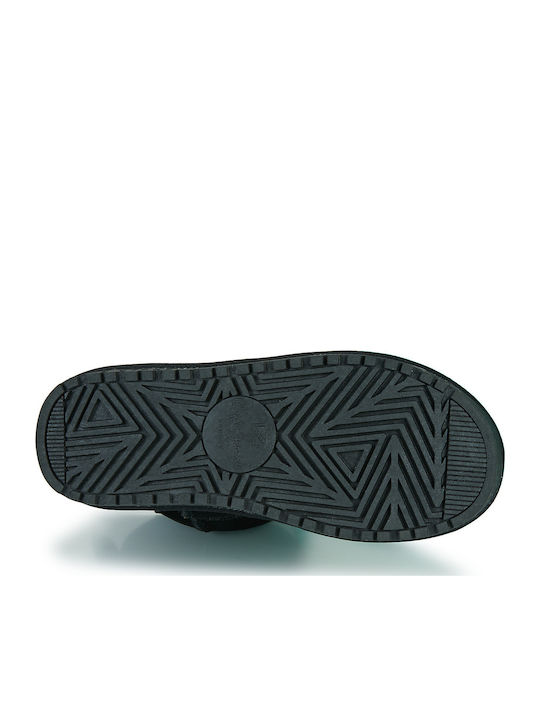 Diss Suede Kinderstiefeletten Schwarz