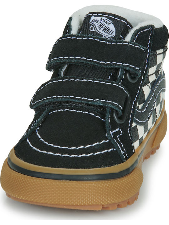 Mte Sk8-mid Reissue V Παιδικά Sneakers High με Σκρατς Μαύρα