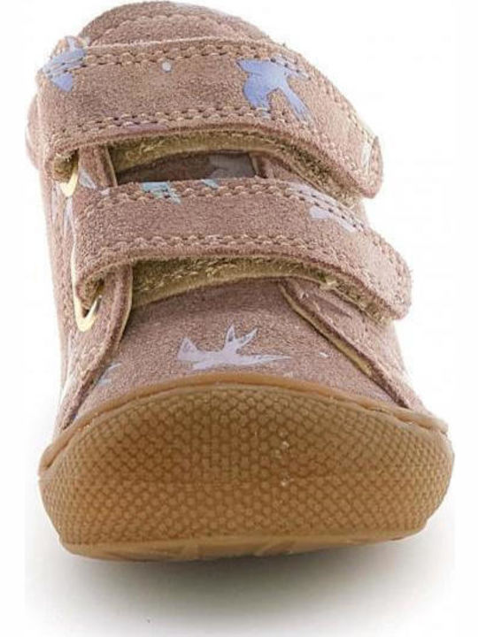 Suede Kids Boots Pink
