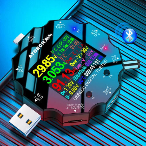 Atorch Atorch UD18 Bluetooth USB Port Tester 18 in 1