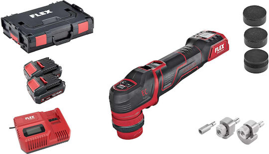Flex PXE 80 12-EC/2.5 SET Rotativ Lustruitor Brushless 12V 2x2.5Ah
