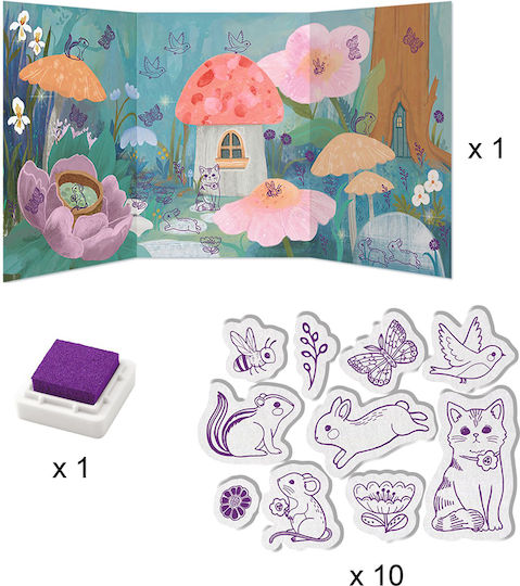 Djeco Painting Creative Activities "ζωάκια Δάσους" for Children 6+ years old Years