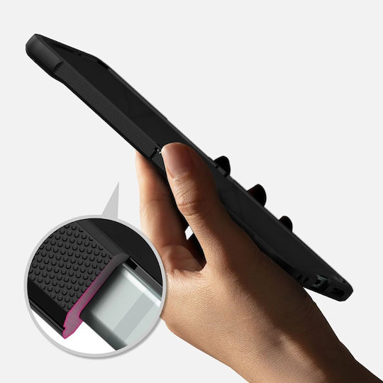 Ringke Magnetic Silicone Book Black (Galaxy Z Flip7)