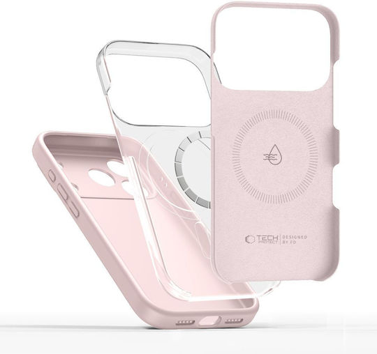 Tech-Protect Back Cover Silicon Roz (iPhone 17 Pro Max)