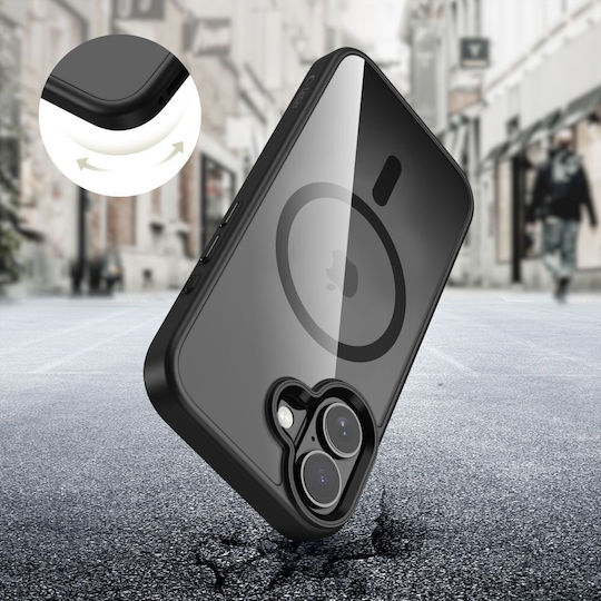 Tech-Protect Magmat Back Cover Πλαστικό / Σιλικόνης Μαύρο (iPhone 17)
