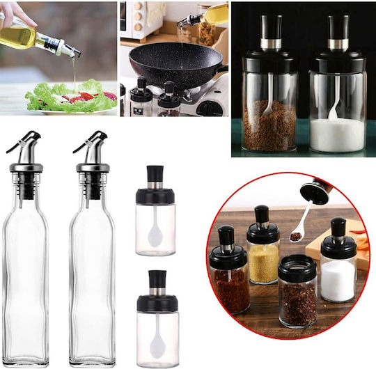 Σετ Λαδόξιδο Σπρέι από Ανοξείδωτο Ατσάλι 500ml