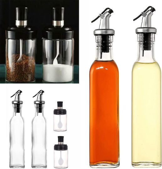 Set de Ulei și Oțet Seturi de dozatoare pentru ulei și oțet din Oțel Inoxidabil 500ml