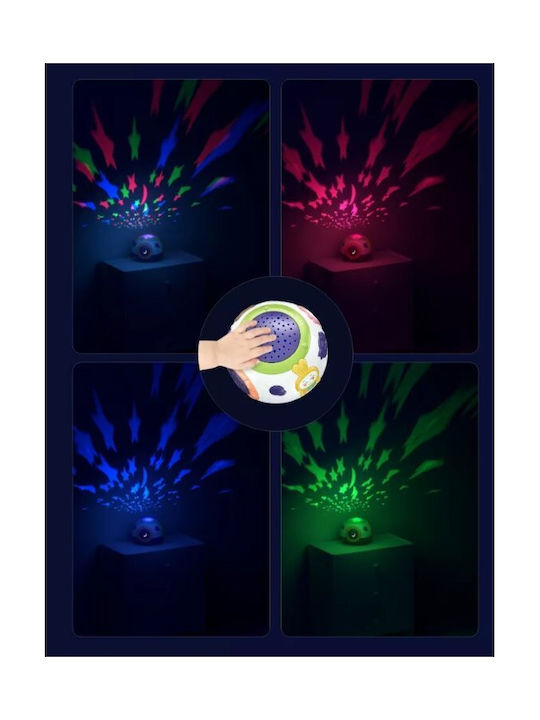 Tumama Kids Lampă de proiecție pentru copii cu Proiecție de Stele Multicolor 18x14cm